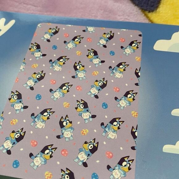 Disney Bluey Easter 50”x70” Silk Touch Throw Blanket New with Tags (a) New - Picture 8 of 9